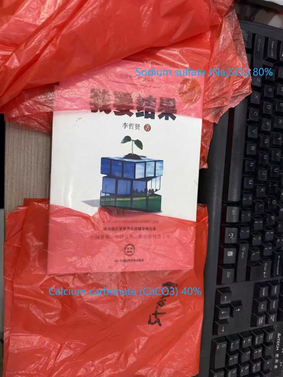 Produk Sodium Sulfat dan Calcium Carbonate